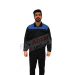 لباس کار مهندسی ایران خودرویی با پارچه فلامنت کجراه درجه یک