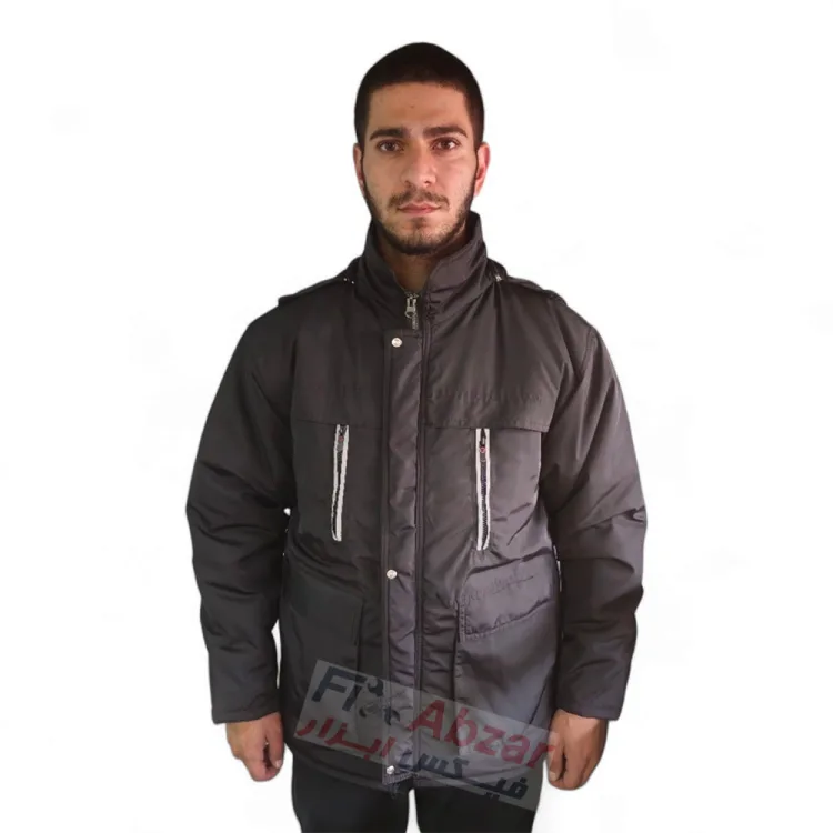 اورکت اداری شبرنگ دار جیب پاکتی