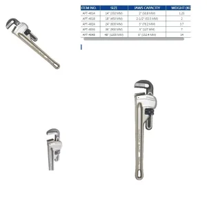 آچار لوله گیر شلاقی آلومینیومی 24 اینچ لیکوتا APT-4024