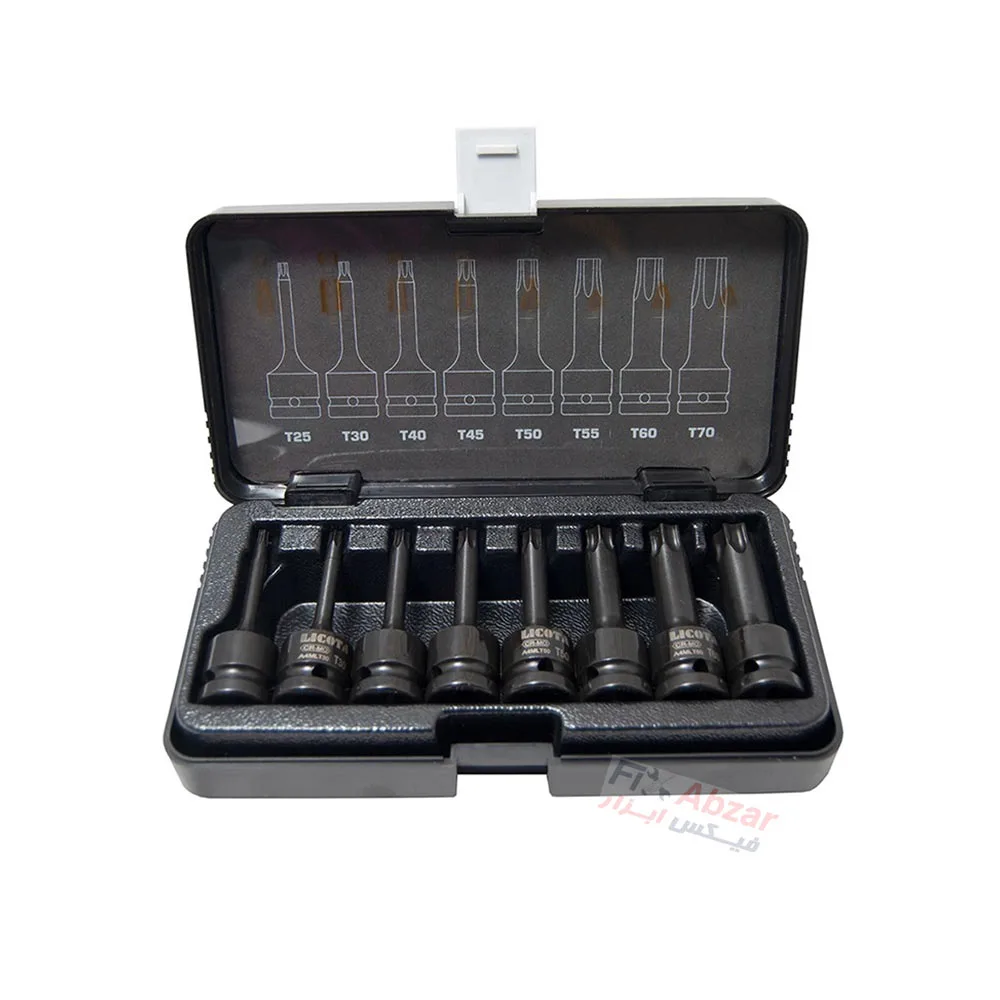 ست 8عددی آچار ستاره ایی لیکوتا مدل ASA-40007