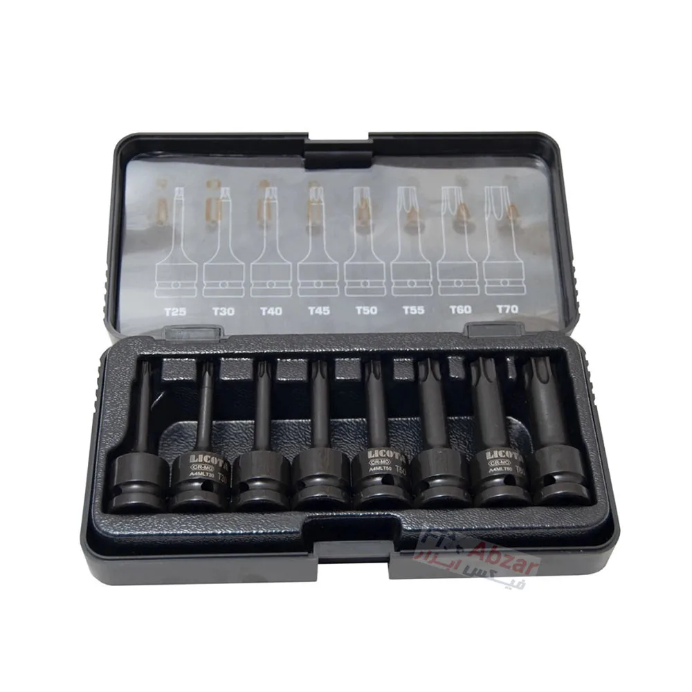 ست 8عددی آچار ستاره ایی لیکوتا