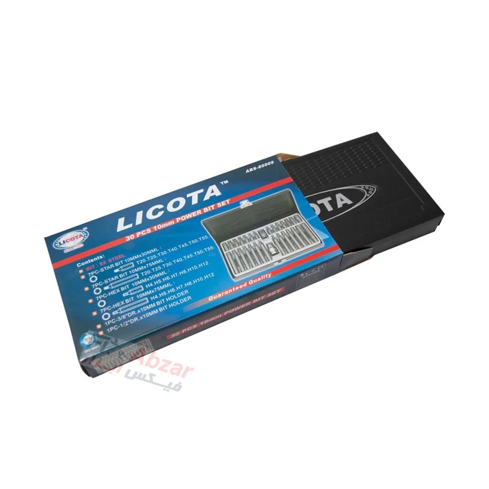مجموعه 30 عددی بیت ترکس لیکوتا مدل ABS-80009