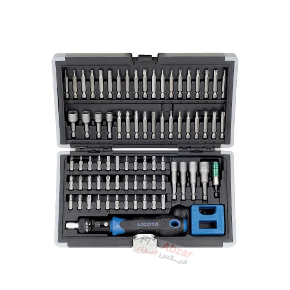 مجموعه پیچ گوشتی تاشو و سری لیکوتا مدل ABD-72001