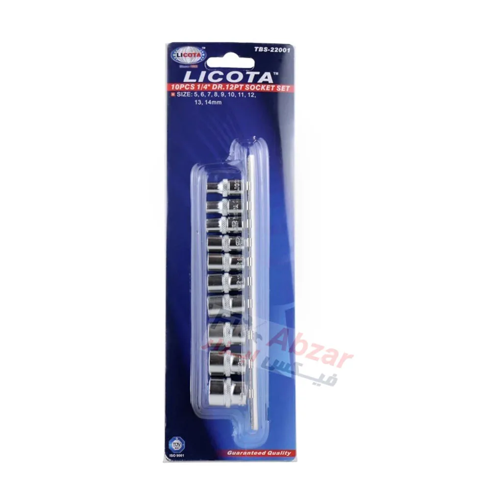 سری بکس لیکوتا مدل TBS-22001 درایو 1/4 اینچ