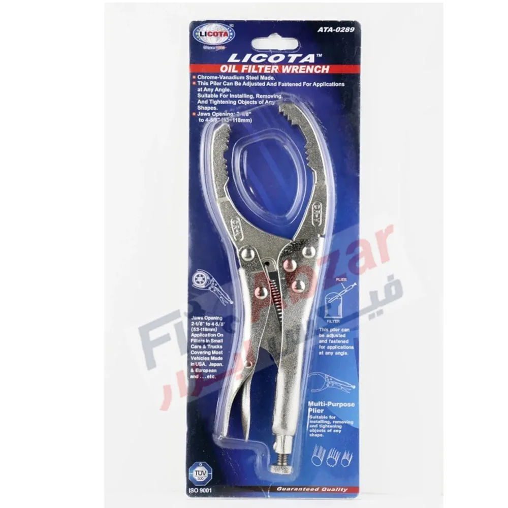 انبر قفلی فیلتر