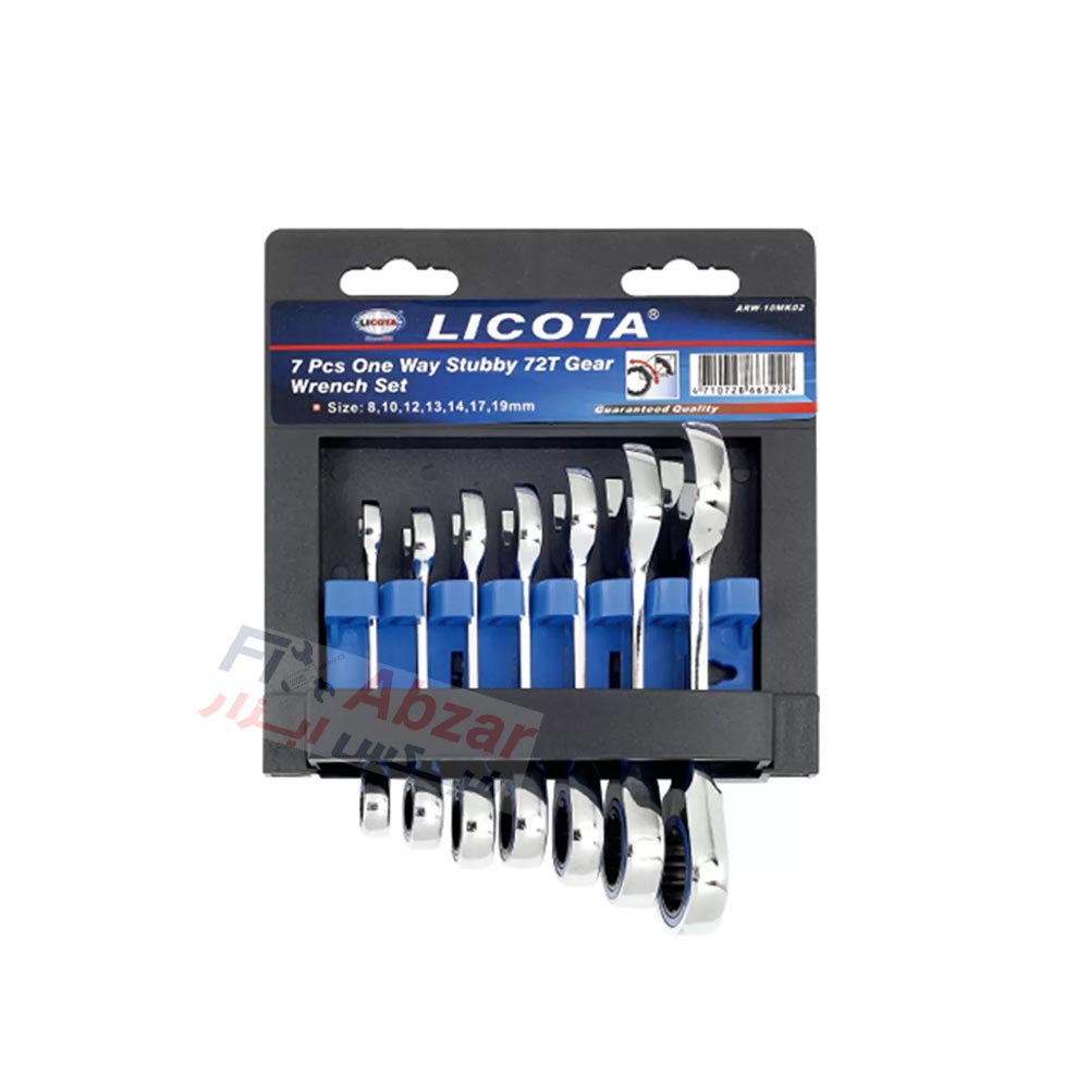 آچار یک سر تخت یک سر رینگی مدل ARW-10MK01